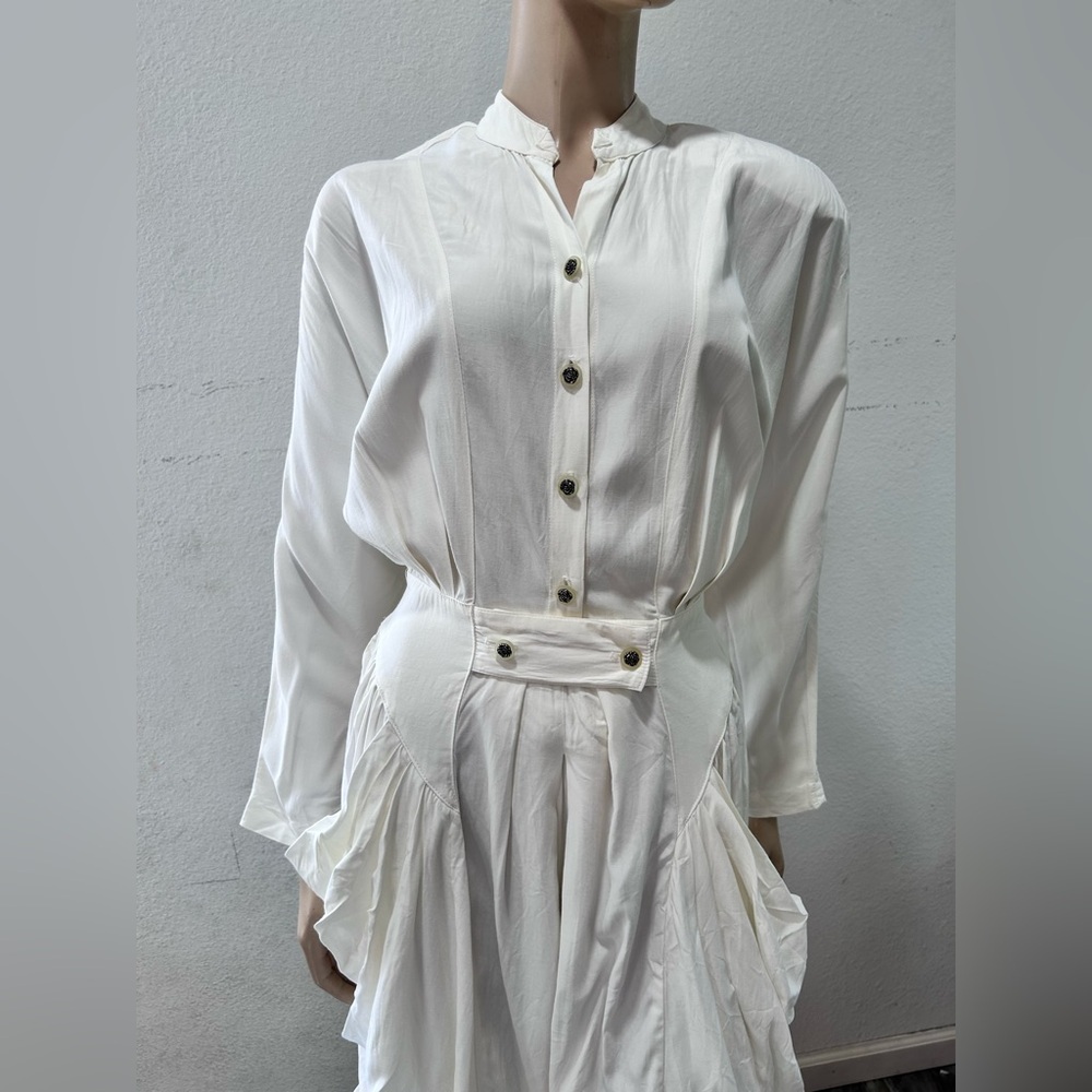Rabbit Rabbit Rabbit Elegant White Jumpsuit - Picture 3 of 16